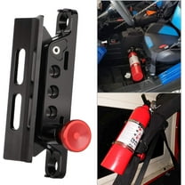 Geetinfly Roll Bar Fire Extinguisher Mount Holder Adjustable Quick Release Bracket Compatible For Atv / Utv / Jk / Jl Vehicle