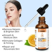 3PCS Elbbub Vitamin C Serum for Face,Day Anti Aging Face Serum,Firm, Brighten, Hydrate,Refresh Skin,90ml