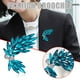 thumbnail image 1 of Fiudx Broche de Ramo de Cristal, Elegante Broche de Flores para Bufanda, Accesorio de Moda Duradero, Versátil para Realzar Atuendos, Uso Formal E Informal, Regalo Perfecto para Seres Queridos, Diseño, 1 of 6