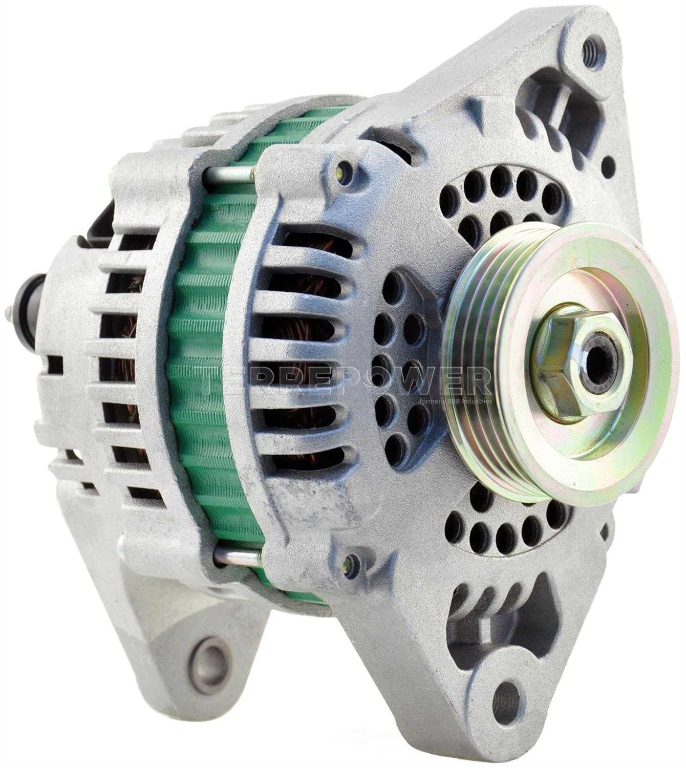 Alternator BBB Industries 13273 Reman fits 89-94 240SX 2.4L-L4 Fits select: 1989-1994 NISSAN 240SX
