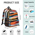 thumbnail image 6 of Colorful and Grey Abstract Art Artwork Backpack Backpack for School,Cute School Bag,Schoolbag with Adjustable Shoulder Straps & Padded Back,13.8"x11.4"x6", 6 of 6
