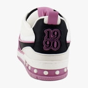 Steve Madden Skater Womens Fashion Sneakers Black/Pink Multi Size 5.5 M
