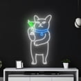 thumbnail image 4 of Handmadetneonsign Cat Drinking Martini Neon Sign, Cat Martini Wall Art Decor, Bar Club Wall Decor, 4 of 5