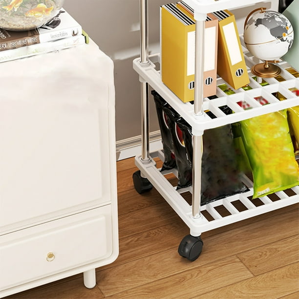 KINGRACK Chariot de Rangement à Roulettes pour Fruits et Légumes 4 KINGRACK Chariot de Rangement à Roulettes pour Fruits et Légumes 4
