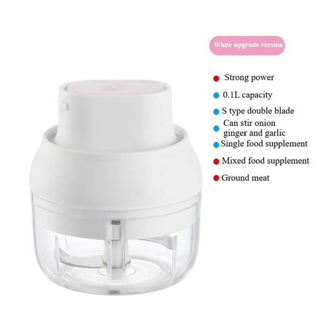 Wireless Portable Manual Meat Grinder Fruit And Vegetable Shredder Slicer Garlic Chopper Meat Grinder Kitchen ,Easy Installation