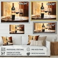 thumbnail image 4 of Designart "Nebbiolo Whispers II" Wine Floater Framed Canvas Art Print, 4 of 5
