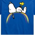 thumbnail image 3 of Peanuts - Men's Snoopy Chill Vibes Just Hanging Short Sleeve Graphic T-Shirts, 3 of 6