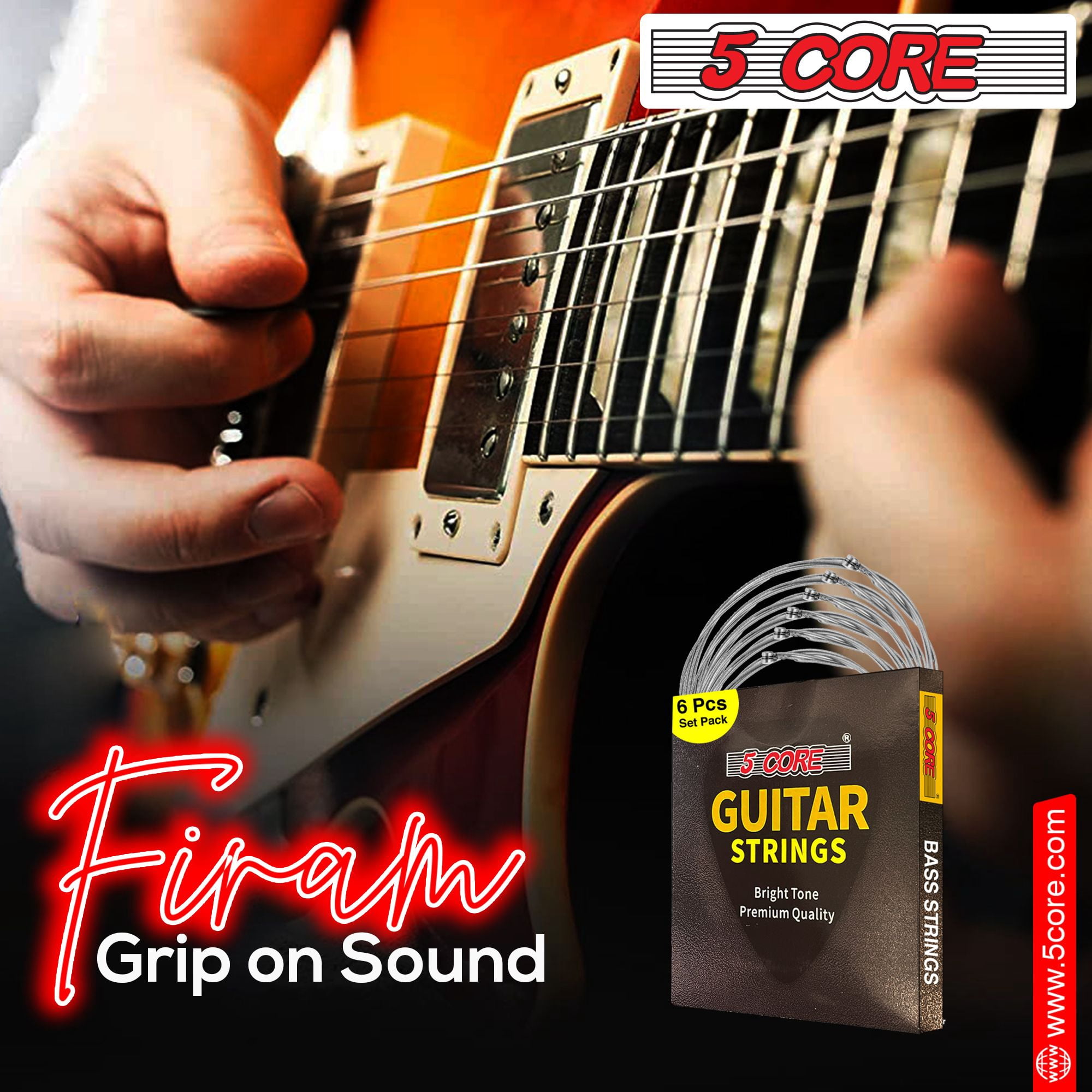 Phosphor Bronze Bass Strings, Extra Light Gauge 4-String Set .045-.100