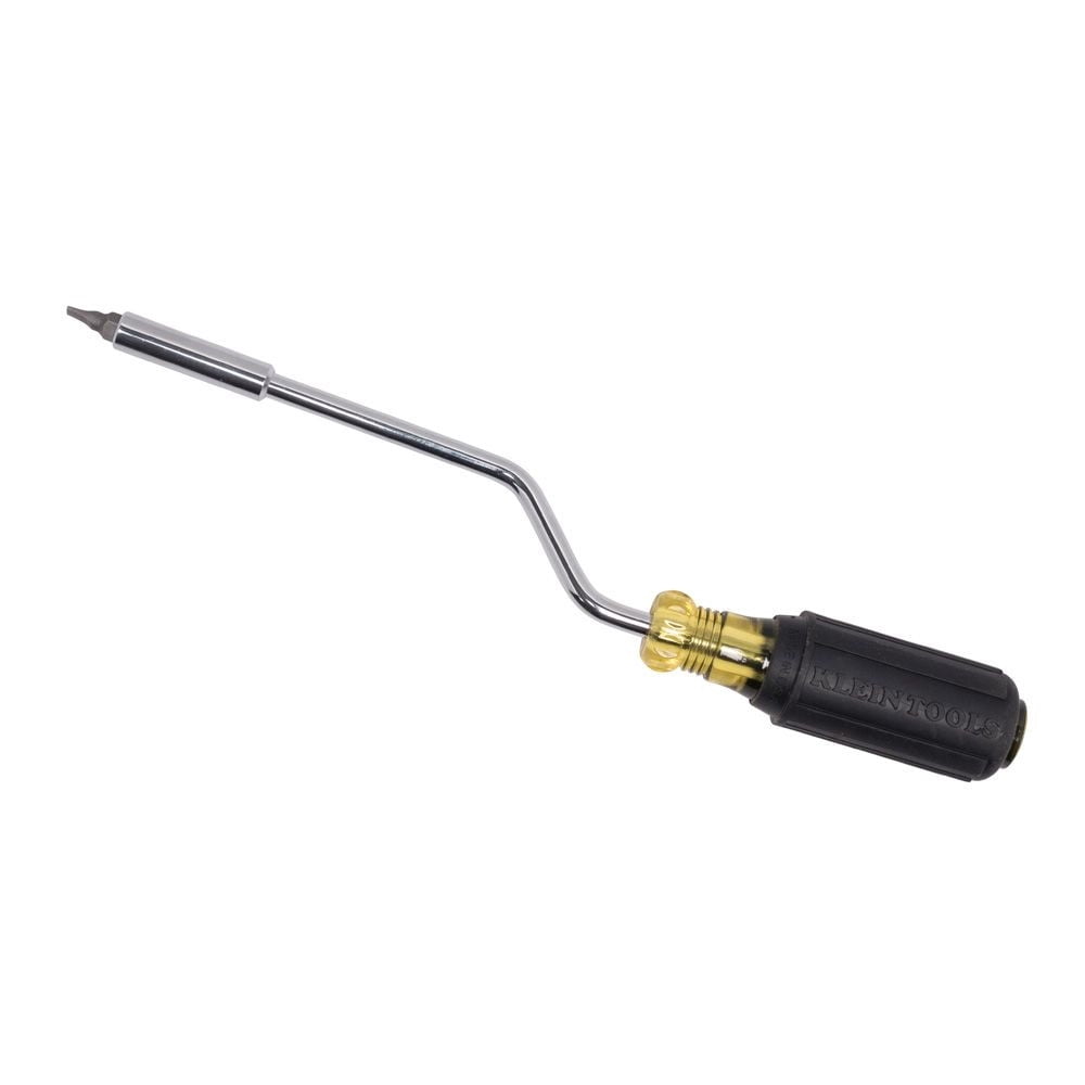 Klein Tools 67100 Multi-Screwdriver Set, 2-in-1 Interchangeable Rapi-Driv Screwdriver with Phillips and Slottd Bits