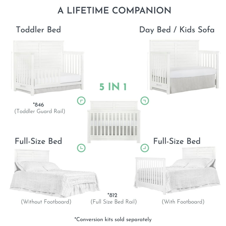 Evolur belmar crib sales