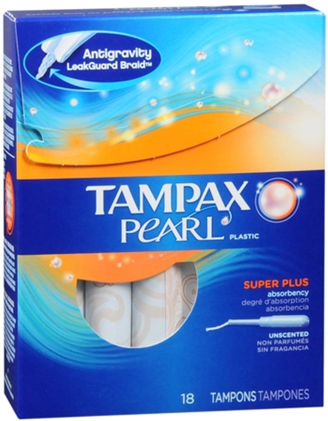 Equate Regular Absorbency Unscented Tampons with Plastic Applicators, 20 Ct  