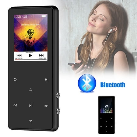 MP3 Player, EEEkit 4.2 Bluetooth 8G MP3 Player Support up to 128GB,Portable HiFi Lossless Sound MP3 Music Player with FM Radio(87.5 to108 MHZ)Touch Button,1.8''
