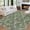 Green, variant on GlowSol 2' x 6' Runner Rug Vintage Medallion Rugs Floral Rug Non-Slip Bedroom Area Rugs for Kitchen Hallway, Gray Beige