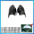 thumbnail image 3 of Tapa del espejo retrovisor lateral, cubierta del espejo retrovisor para BMW E90 E91 2005-2011 E92 E93 2006-2013 E81 E82 E88 E87 E88, accesorios para coche, 3 of 5