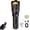 1PCS, variant on Super Strong Light Zoomable Flashlight, High Lumens Waterproof Rechargeable LED Super Bright Flashlight, 3 Mode Multi-Functional Strong Flash Light High Beam, Emergency Home Camping (2PCS)