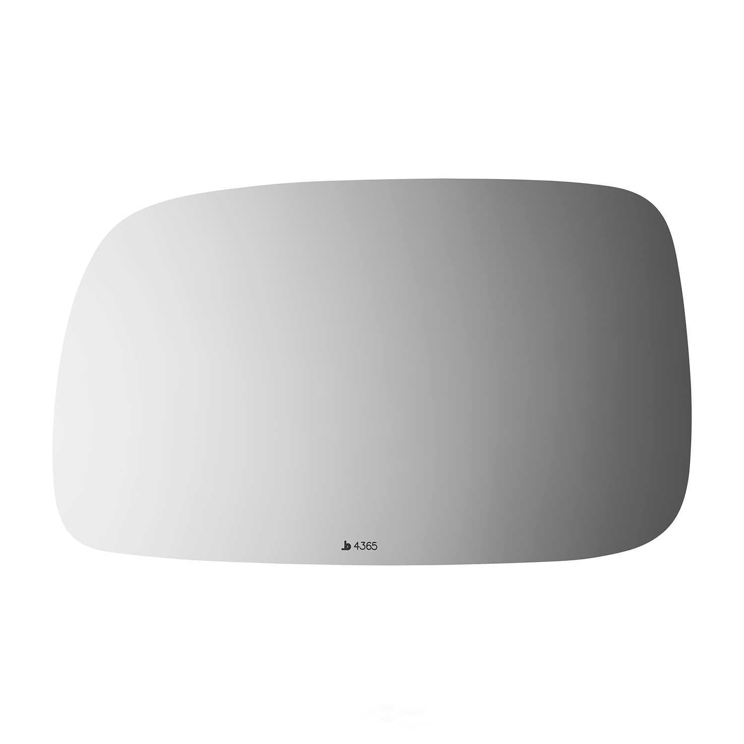 Burco Side View Mirror Replacement Glass - Clear Glass - 4365