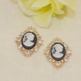 thumbnail image 4 of 10 piezas de gemas de cristal, aleación de acrílico, de imitación, coser en la espalda plana, de imitación para manualidades, manu Oro negro Baoblaze adornos de espalda plana, 4 of 8