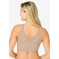thumbnail image 3 of Comfort Choice Women's Plus Size Front Close Wireless Posture Bra, 3 of 6
