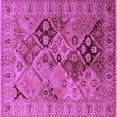 thumbnail image 1 of Ahgly Company Indoor Square Oriental Purple Industrial Area Rugs, 8' Square, 1 of 4