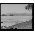 thumbnail image 2 of Historic Framed Print, Smith's Ferry and Mt. [Mount] Holyoke, South Hadley [i.e. Holyoke], Mass., 17-7/8" x 21-7/8", 2 of 9