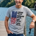 thumbnail image 4 of Jollimate Personalized Legend Dad Shirt, Gift For Papa, Dad Birthday Gift, Dad America Shirt, 4 of 6
