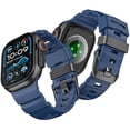 thumbnail image 1 of wonima11 FluoroRubber Trail Loop Bands Compatible with Apple Watch Ultra 2 Band 49mm 46mm 45mm 44mm,Soft Silicone Sport Waterproof Strap for iWatch Ultra Series 10 9 8 7 6 5 4 SE, 1 of 1