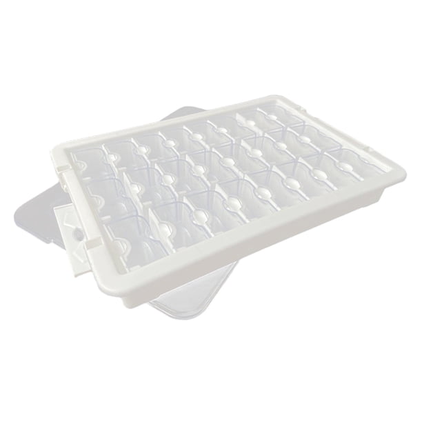 Organizador de cuentas portátil rectangular con compartimentos transparentes para pendientes 24 rejillas