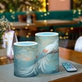 thumbnail image 6 of Electronic Candle Light Combination 3x5In, 3x4In Flameless Candle Plastic Festive Decoration Party Christmas Decoration White Beautiful Bird, 6 of 7