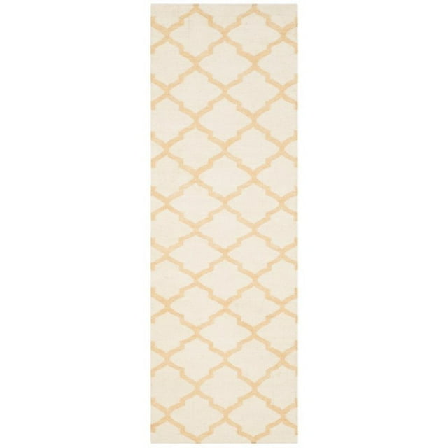 Safavieh Dhurries 5' X 8' Hand Woven Flat Weave Wool Rug