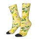 thumbnail image 1 of Fotbe Lemon Calcetas Largas con Estampado para Hombre y Mujer – Calcetas de Compresión Transpirables y Elásticas, Viajar y Uso Diario Talla 5-11, 1 of 6