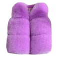 thumbnail image 3 of Fleece Vest Girls Sleeveless Jacket Outerwear Vests Kids Winter Clothes Girls Vests 6 Years, 3 of 4