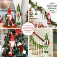 thumbnail image 5 of Ayieyill 2Pcs Christmas Elf Plush Dolls, 19" Buckle Curtain Christmas Ornaments Decor, Christmas Gnomes Cute Plush Toys Christmas Decorations Indoor, 5 of 7