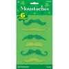 St. Patrick's Day Mustaches 6ct