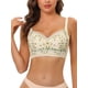 thumbnail image 1 of SOSTEN CHIC para Mujeres, Sostenes Minimizer sin Aros, con Espalda en U, Tirantes Ajustables, Encaje, con Almohadillas, Cobertura Completa, Talla C 36, Color Beige, 1 of 4