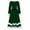 Y-Green3900, variant on FEIFLY Women Soft Velvet Santa Claus Christmas Dress Outfits Solid Color Stylish Female Dresses
