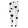 thumbnail image 5 of ersvoioy Leggings for Women Tummy Control Plus Size Summer Floral Print High Waisted Yoga Pants Quick Dry Workout Slim Fit Tight Leggings Black M, 5 of 5