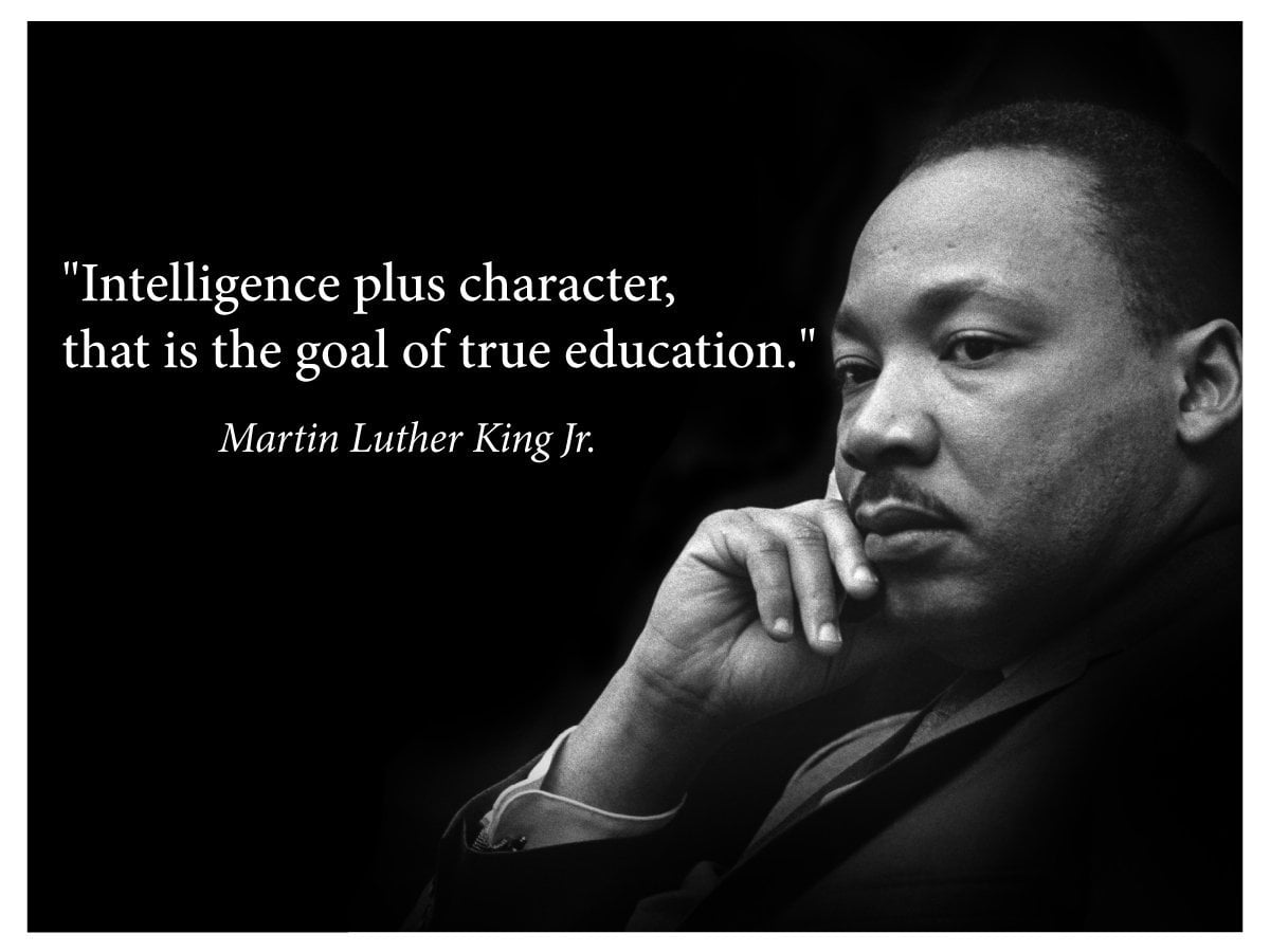 Martin Luther King Jr. Poster famous inspirational quote