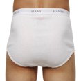 thumbnail image 2 of Hanes Classics Men`s TAGLESS No Ride Up Briefs with Comfort Flex Waistband, M, 2 of 4