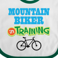 thumbnail image 4 of Inktastic Mountain Biker in Training Boys or Girls Baby Bib, 4 of 4