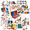 6A, variant on Realistic Art Supplies Stickers, Waterproof Art Supplies Sticker for Water Bottle Laptop Phone Cases Planner Skateboard Luggage Helmet Party Favor Decor, Ideal for Adults Teens Teacher Rewards