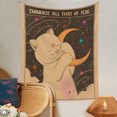 thumbnail image 3 of RV 150*200cm Tapisserie de fond Chat - Chats, Tapisserie décorative, Tapisserie de style mignon, Toile de fond brillar Electrónica, 3 of 5