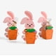 thumbnail image 5 of Bolsas de embalaje para galletas, caramelos y zanahorias con forma de conejo, juego de 10 unidades, 5 of 6
