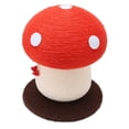 thumbnail image 1 of Mushroom Shaped Cat Scratch Pad, Cute Cat Scratching Board Interactive Soft Sisal  for Home, 1 of 8