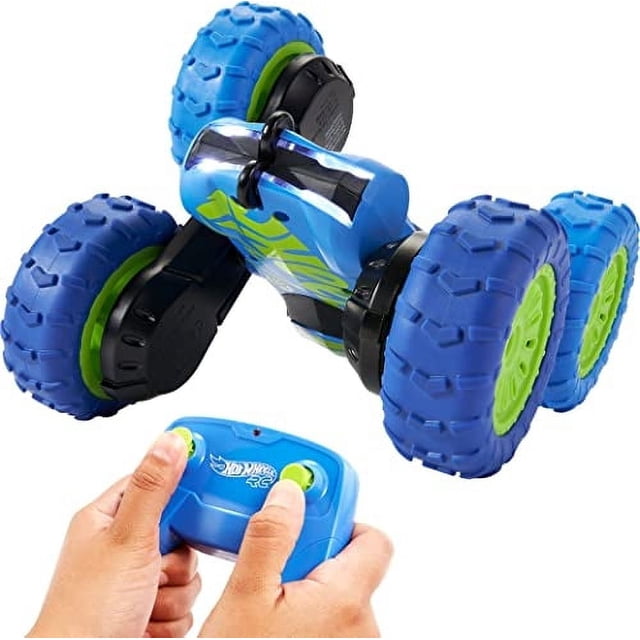 Hot Wheels Twifter RC, vehículo con control remoto, realiza