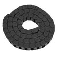 thumbnail image 2 of Black Plastic Cable Wire Carrier Drag Chain For CNC, Drag Chain Cable With End Connector Bridge Type, 10 X 20mm Internal Size, 1m Long, 2 of 8