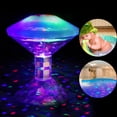 thumbnail image 2 of Flotadores Luz de piscina LED Luces ambientales coloridas IP67 Bañera impermeable, 2 of 8