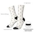 thumbnail image 4 of Vsdgher Anchors Crew Socks for Men & Women, Breathable Casual Athletic Ankle Socks, 4 of 6