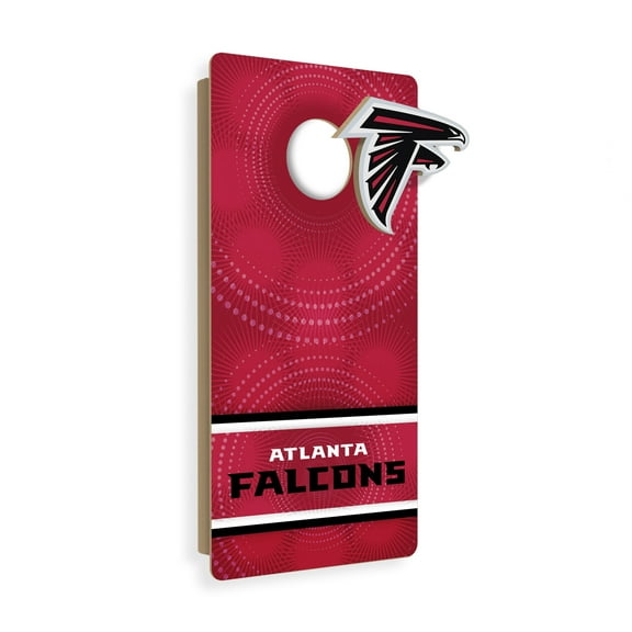 Atlanta Falcons Wall Hanging Cornhole Board