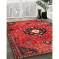 thumbnail image 3 of Ahgly Company Machine Washable Indoor Rectangle Traditional Cherry Red Area Rugs, 2' x 3', 3 of 7