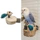 thumbnail image 4 of Soporte de Percha natural Yuyangstore Percha de madera para loro 75 cm-85 cm, 4 of 8